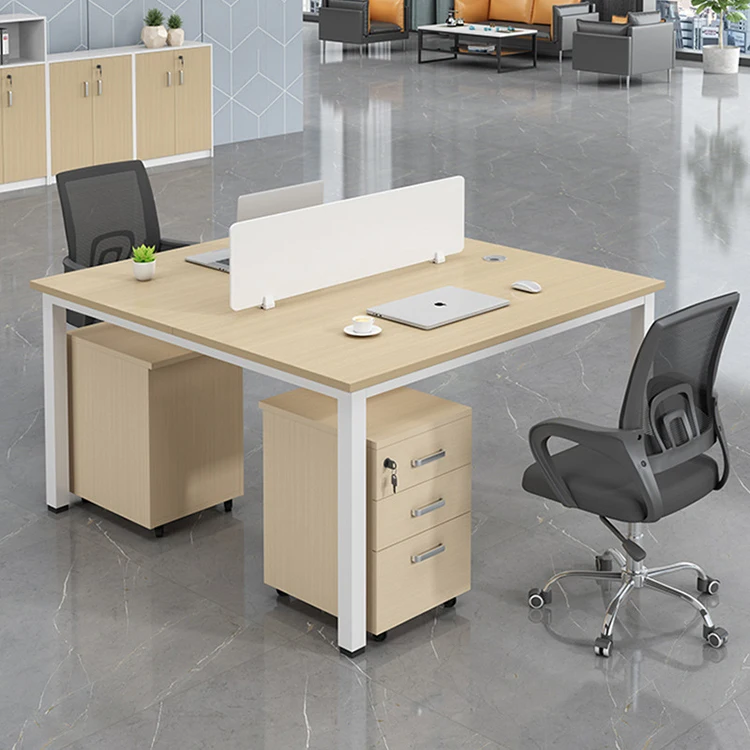

4 Person Call Center Office Tables Modular Cluster Desk Workstation