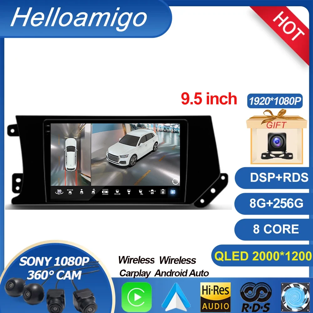 2K For GREAT WALL Hover Haval F7 F7X 2019 - 2020 Car Radio Multimedia Video Player Navigation GPS Android No 2din 2 din dvd