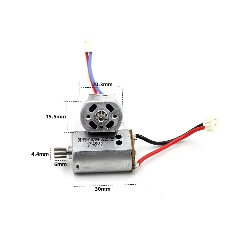 OT-FK-132VH Mini 132 HM Motor DC7.4V 39000RPM High Speed Strong Magnetic Electric Motor 9 Teeth Gear DIY Toy RC Drone Quadcopter