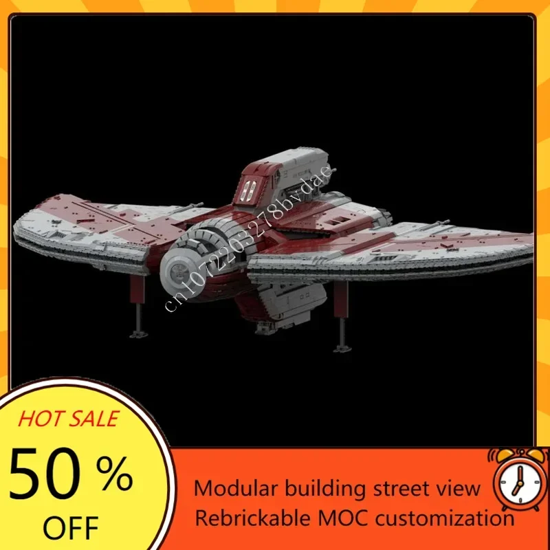 21135PCS T6Shuttle UCS Space War Military MOC SpaceShip Battle Model Custom Puzzles Architecture DIY Education Assembly Toy Gift