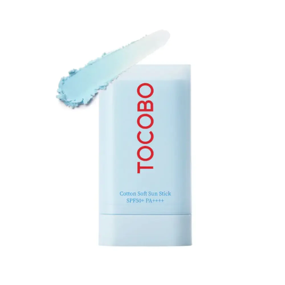 Tocobo Cotton Soft Sun Stick SPF 50+ PA++++ 19g  Sunscreen Sunblock  Skin Protective Cream Korean Care
