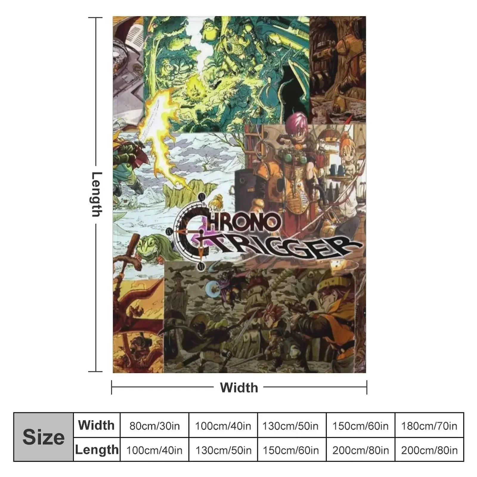 Chrono Trigger Throw Blanket christmas gifts Luxury St Blankets