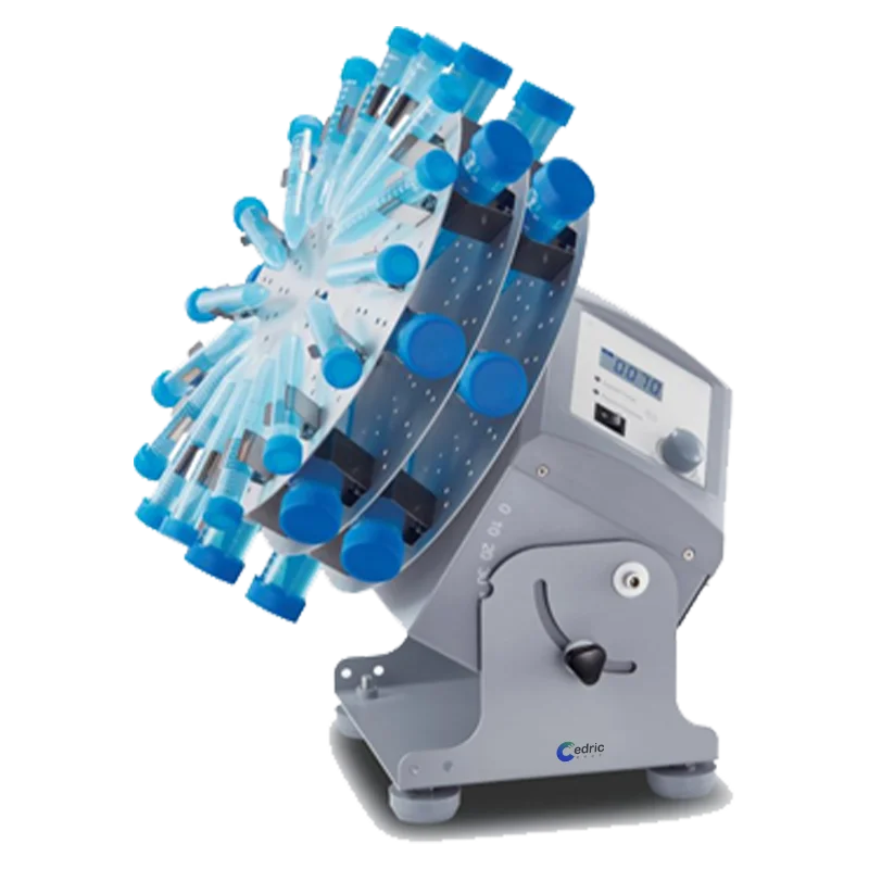 LCD digital tube rotator, rotary tube mixer, adjustable angle blood disc rotator mixer, suitable for laboratories and hospitals