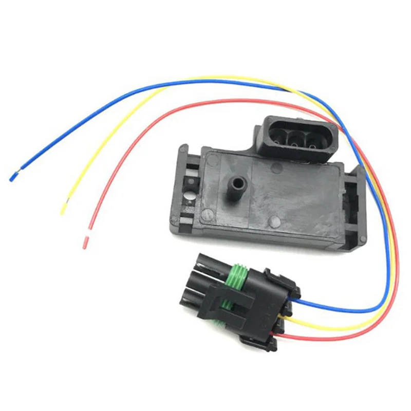 

6X 3 Bar Map Manifold Absolute Pressure Sensor Turbo Boost Wire Plug Pigtail 12223861 For Cadillac Pontiac
