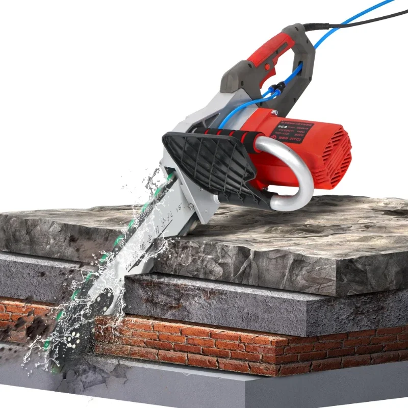 

Cutting Concrete Chain Saw Portable Wall Clipper Diamond Chain Concrete Saw