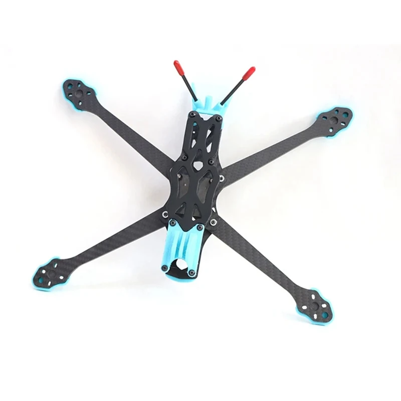 Para apex 7 Polegada quadro de fibra carbono quadcopter + kit impressão 5.5mm braço para apex fpv freestyle rc corrida drone modelos durável