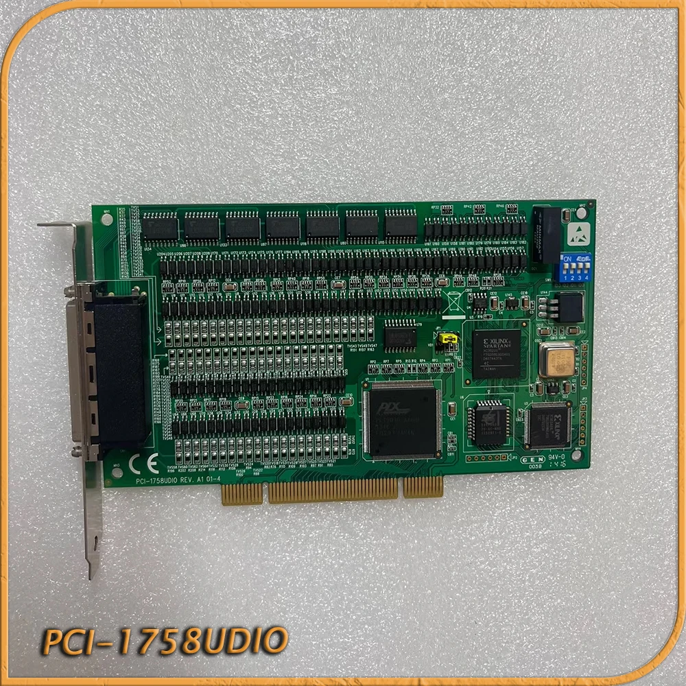 

PCI-1758UDIO REV.A1 01-4-канальная изолированная карта цифрового ввода/вывода для Advantech