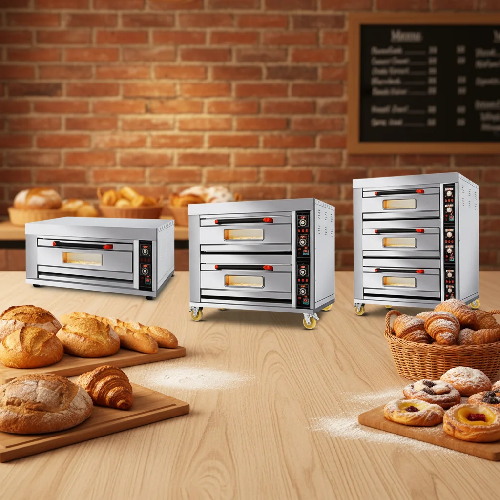 2 Layers 4 Trays Bakery Gas Electric Bread Cake Pie Baking Oven Cookes Oven Bakery Restaurant Price