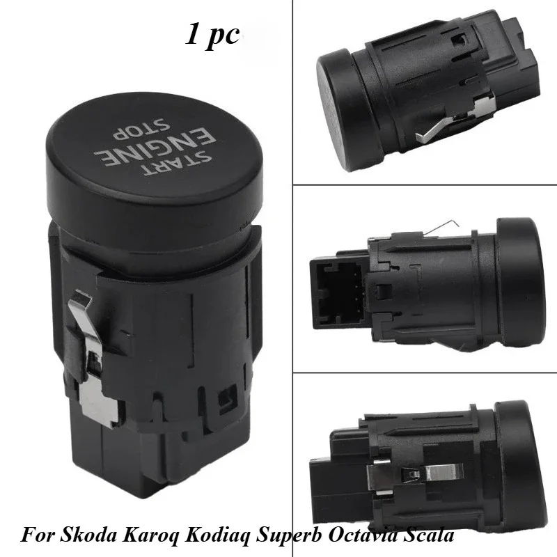 3V0905217 Engine Switch Push Button Start Stop Power Button For Skoda Karoq Kodiaq Superb Octavia Scala 3V0905217A 3V0 905 217