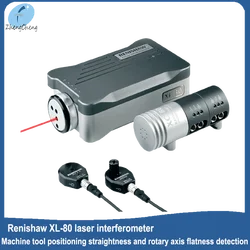 Original Renishaw XL-80 laser interferometer machine tool positioning straightness rotary axis flatness detection