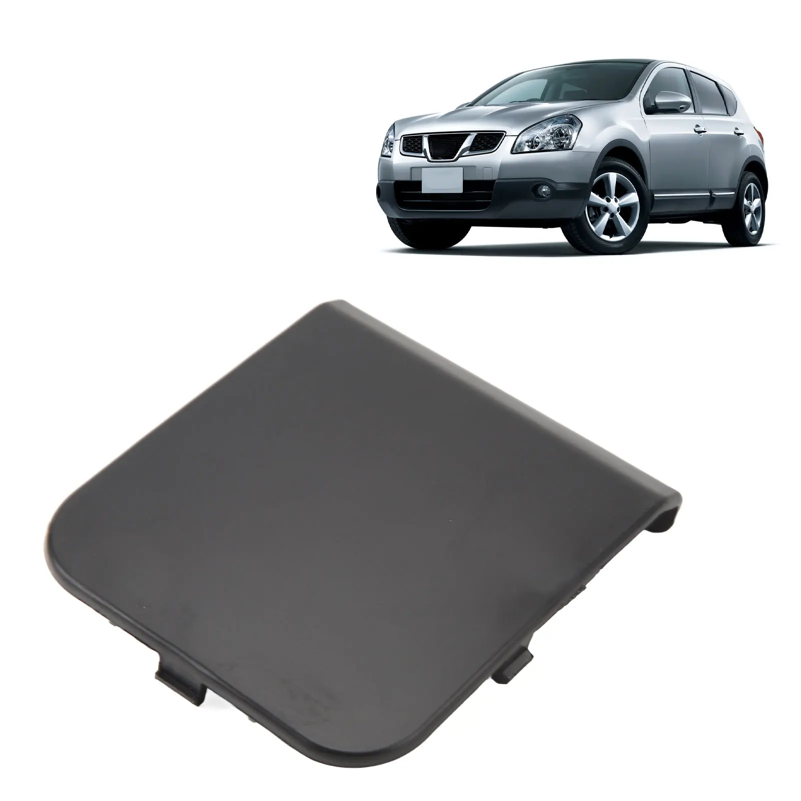 

Крышка фаркопа переднего бампера 622A0BR00H Крышка буксировочной проушины автомобиля для QASHQAI J10 2010-2014, черный