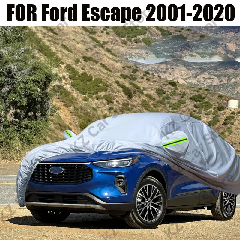 

Car Cover Indoor Outdoor Sun Shade Anti-UV Rain Snow Frost Protection Dust Proof SUV Cover For Ford Escape 2001-2020