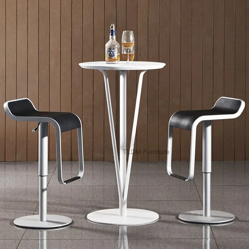 Rotation Adjustable Dining Chairs Elegant Nordic Modern Recliners Bar Chairs Bedroom Fashionable Home Furniture Silla Comedor