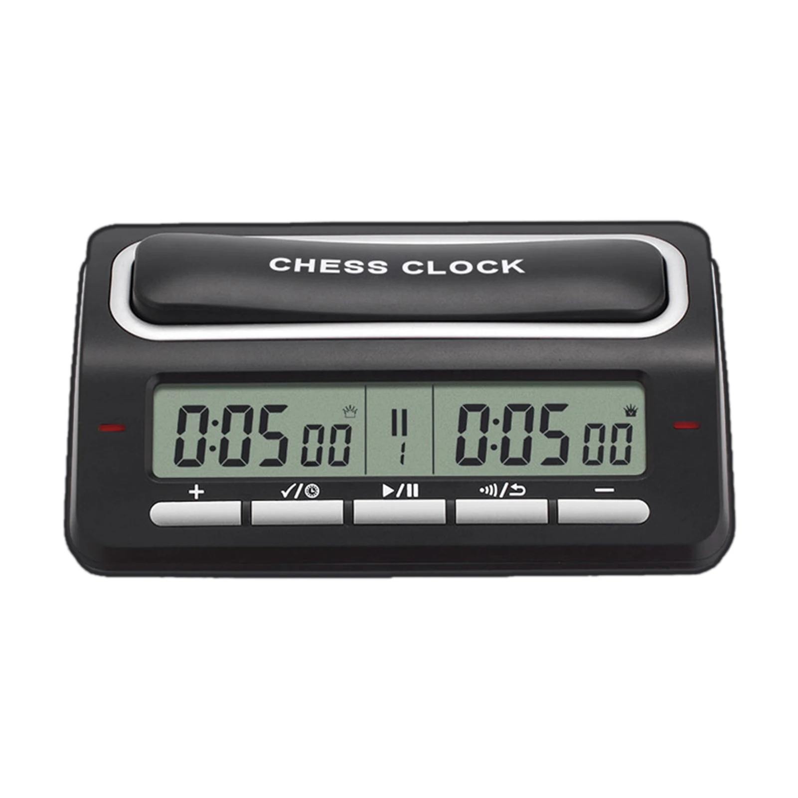 Digital Chess Clock Chess Game Timer with LED Indicator 39 Pre-set Timing System for International Chess