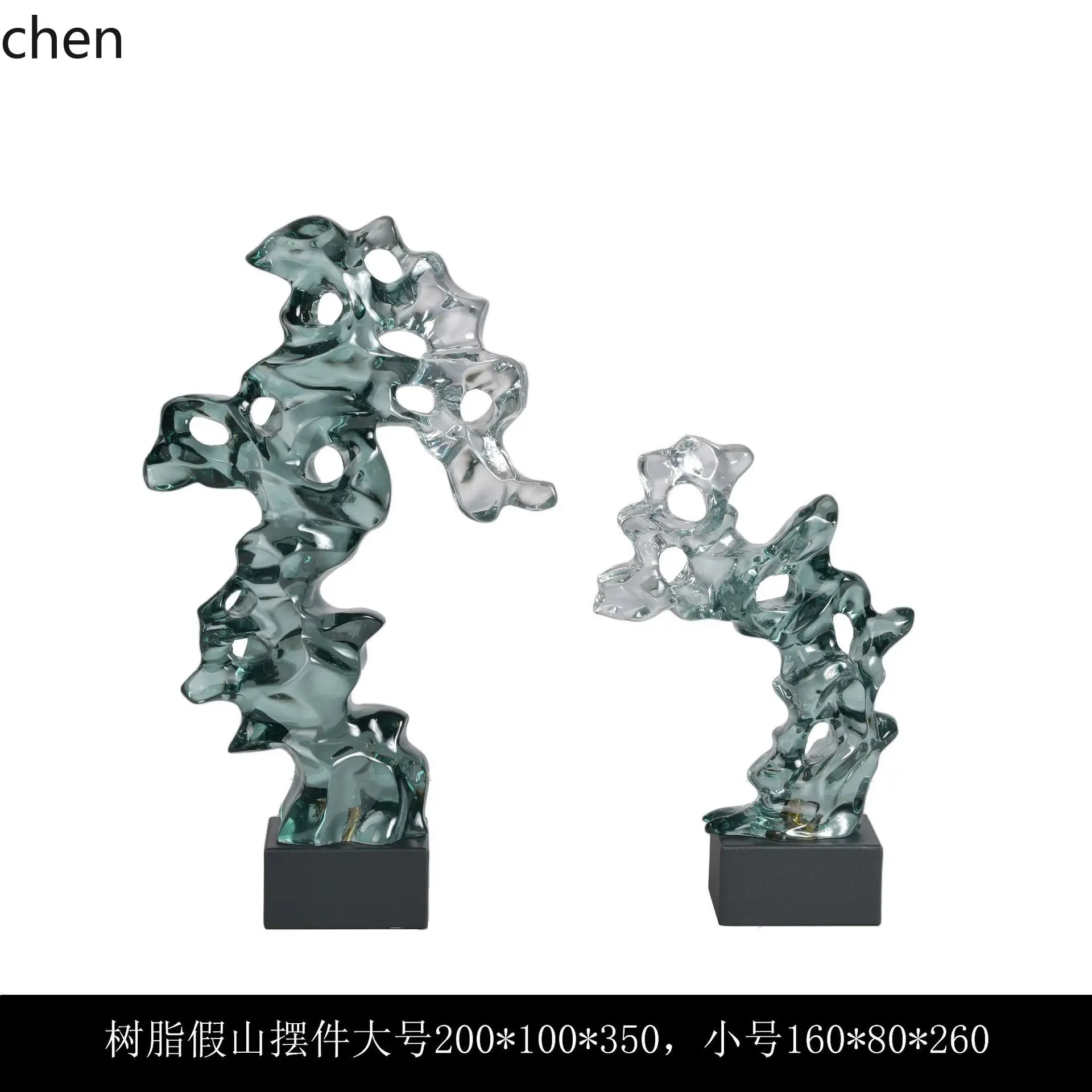 Cz modern rockery ornaments little lion aisle entrance hotel exhibition hall famous for home commercial accessories
