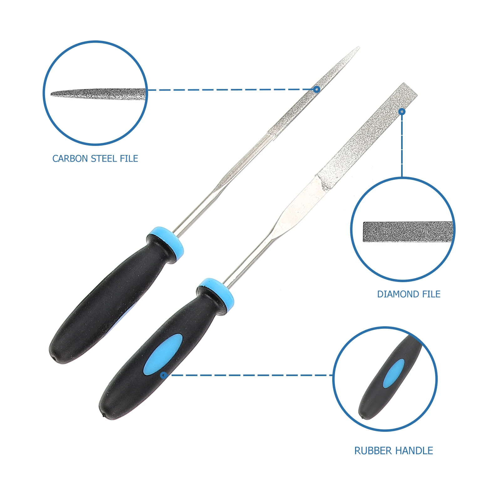 

1 set 1 Set Woodworking Tools Steel Carving For Home Deburring Polishing Stone Shaping Hand File Set Metal Steel File Tool