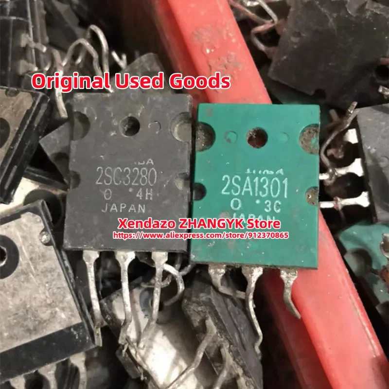 5 par/lote 2SA1301 2SC3280 A1301 C3280 TO-3PL