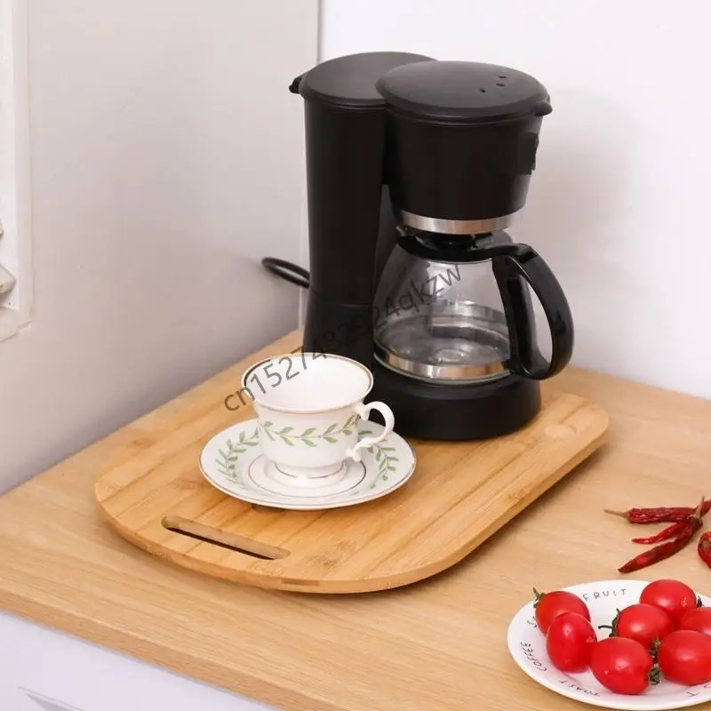 R9CD قاعدة خشبية لوضع خلاطات المطبخ TM5 TM 6 لوحة طائرة شراعية الطعام