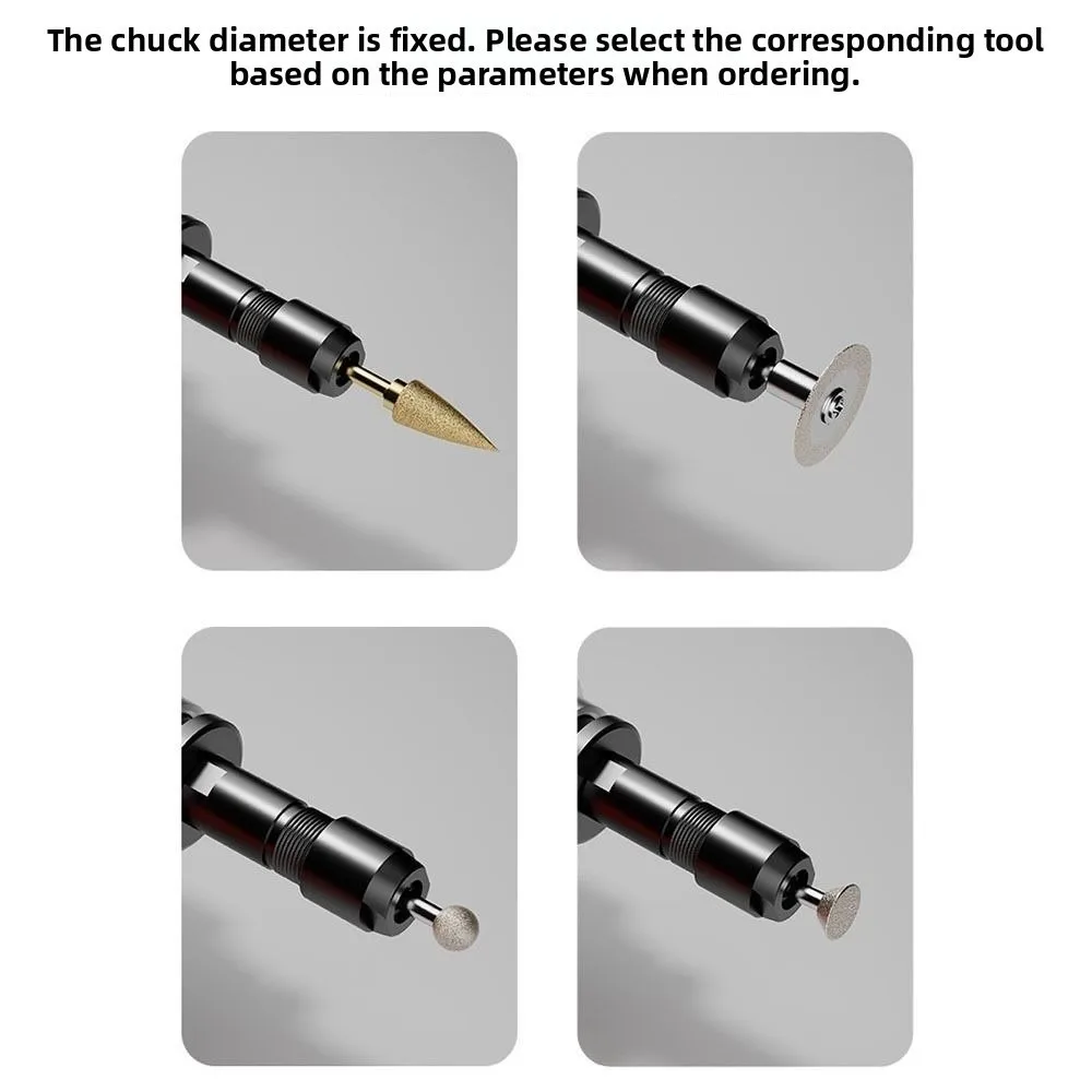 Accessorio per smerigliatrici angolari da 3/6 mm Convertitori filettati con testa di conversione per smerigliatrice angolare elettrica durevole multifunzione