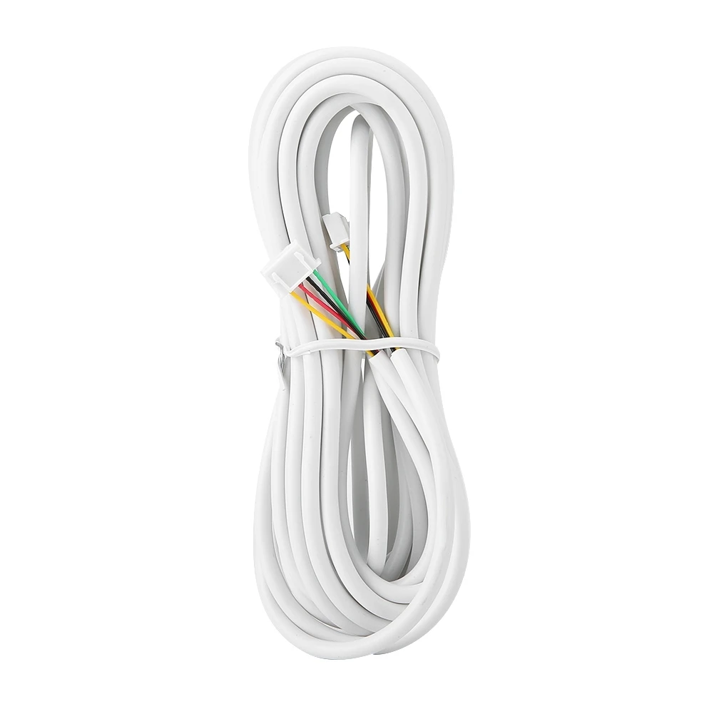 4-Core 30 m 0.3 mm Round Flexible Copper Cable For Video Door Phone System