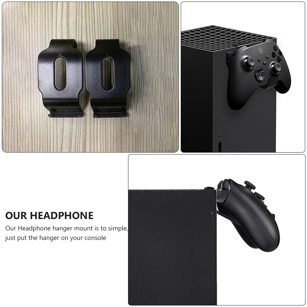 

2pcs Gaming Headset Stand Headphone Rack For Game Controller Simple Storage Bracket Mount Universal Household Holder For Home