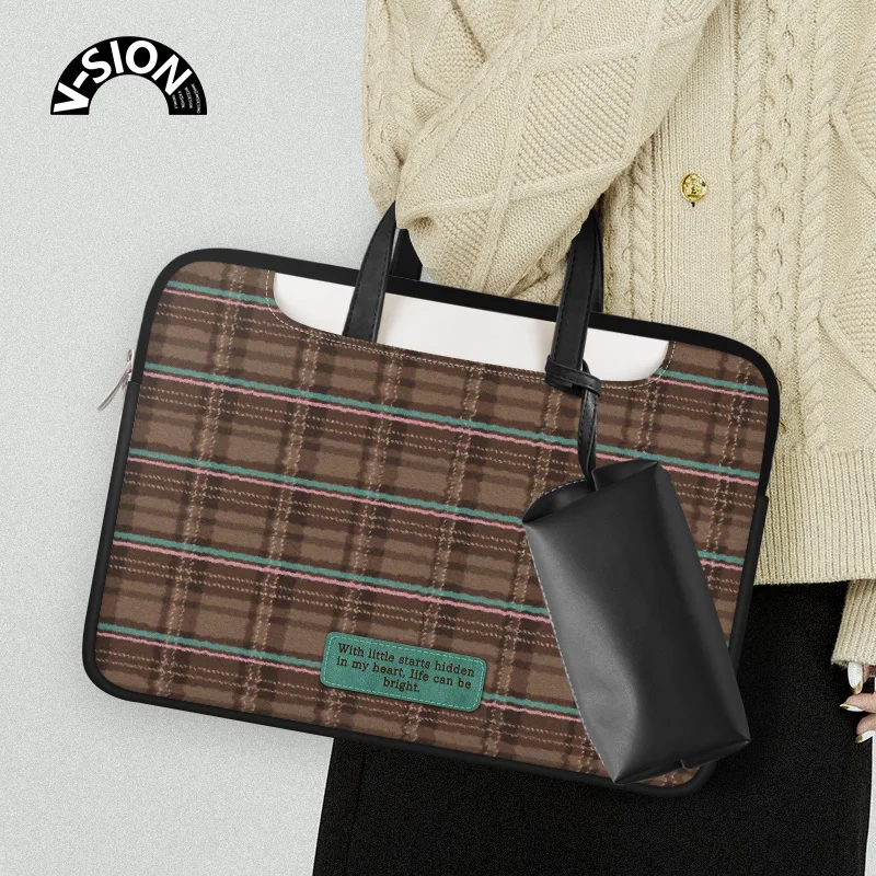 Laptop bag Sleeve Case Notebook PU Shoulder Hand Bag For 13 14 15 15.6 17 inch Macbook HP Huawei Dell Shockproof Carrying Bag