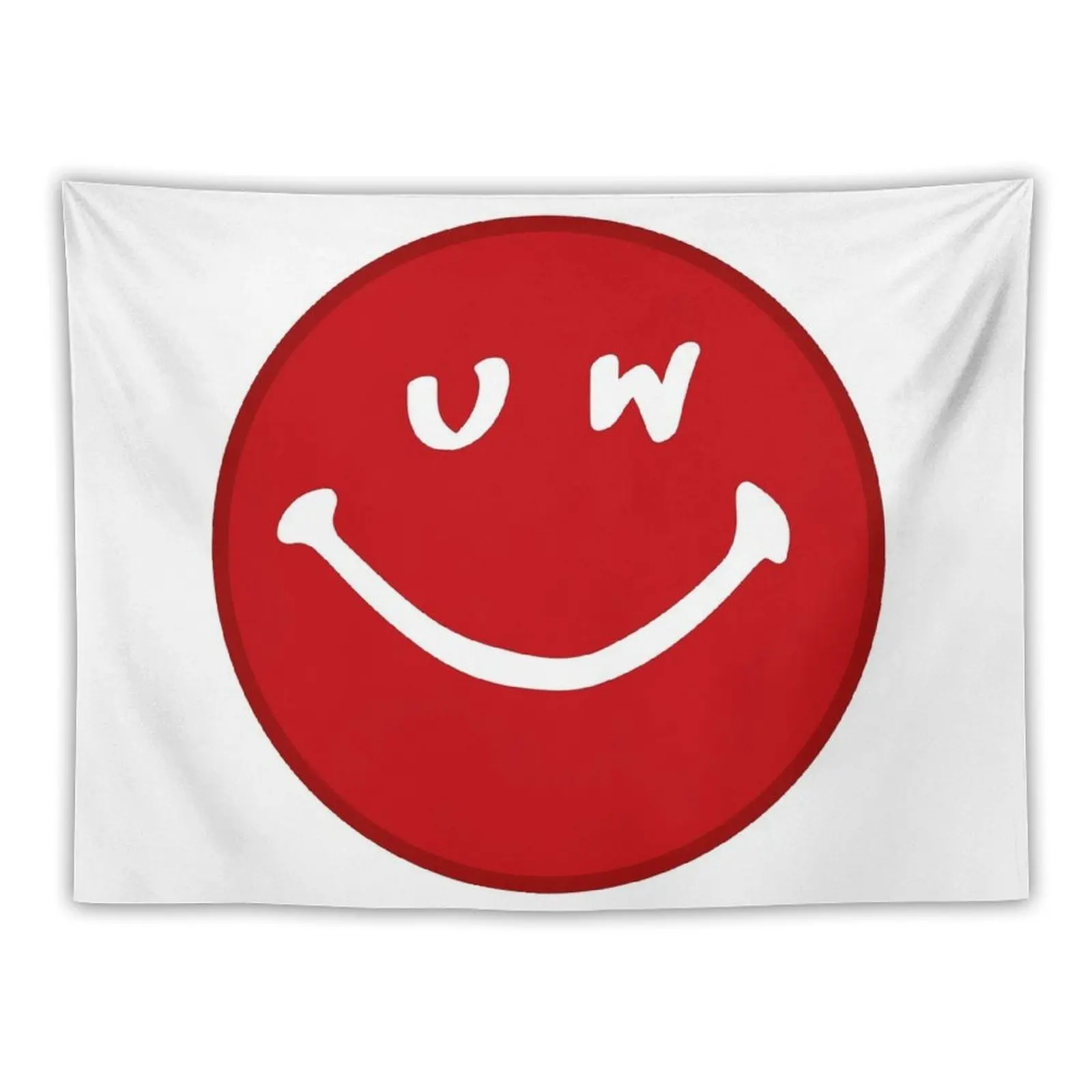 

UW Smiley Face Tapestry Wall Coverings Decoration Aesthetic Room Decoration Aesthetic Home Decor Accessories Tapestry