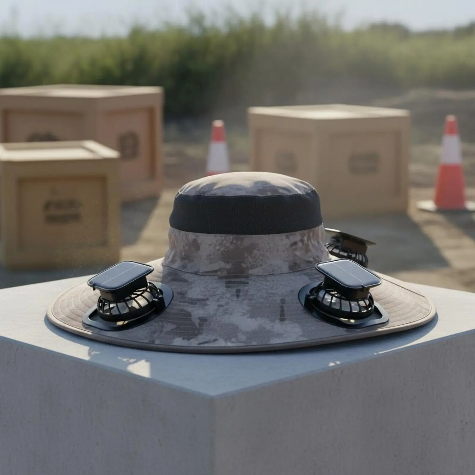 

Солнечная кепка с вентилятором, регулируемая, с зарядкой через USB, охлаждающая, дышащая, для активного отдыха