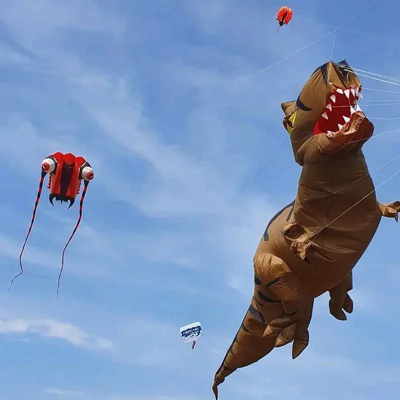 10m grand Overlord Dragon cerf-volant gonflable cerf-volant en plein air amusant cerfs-volants jouer en plein air jouet sport Camping tente voyage oiseau volant