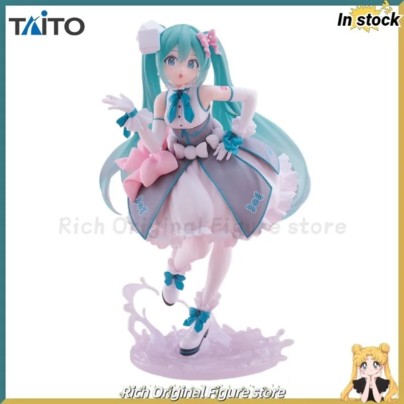 

【In Stock】Original TAiTO Piapro Hatsune Miku 39th Anniversary Lottery B Award Sugar Cube Anime Figure Model Toy