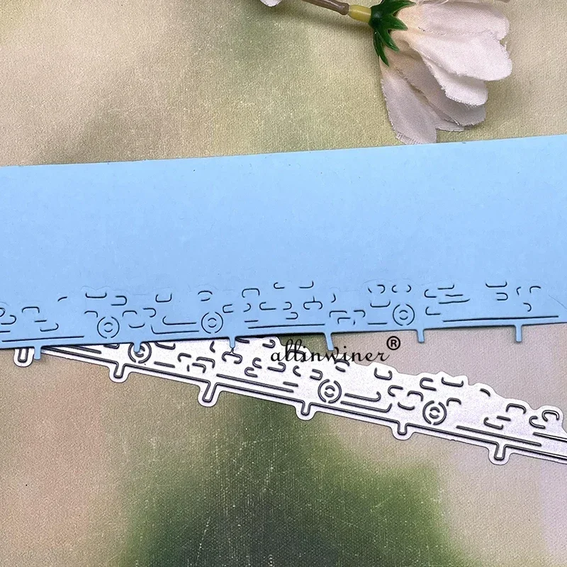 

New Coast road edg DIY Craft Metal Cutting Die Scrapbook Embossed Paper Card Album Craft Template Stencil Dies