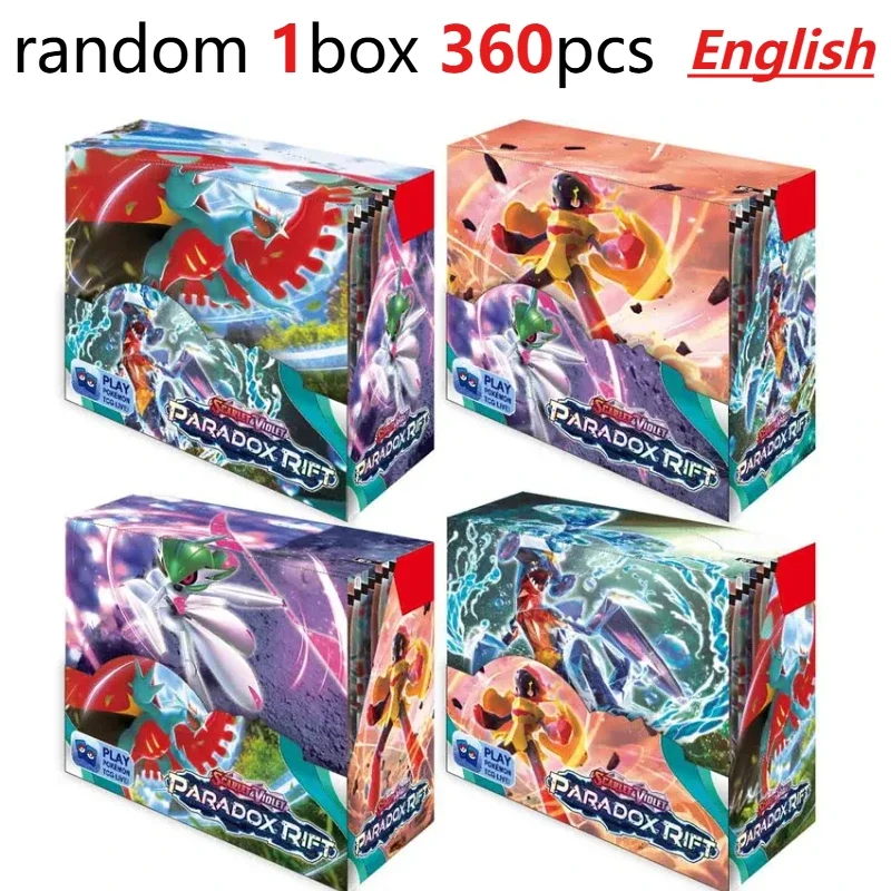 Fun 360 Stuks Pokemon Kaart TCG Scarlet & Violet Prismatische Evolutions 151 Prisma 36 Pack Pokemon Booster Box Collectible Tradiner kaart