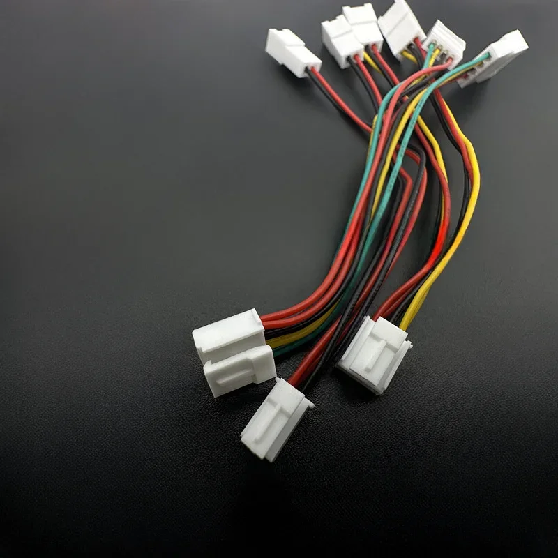 1/5/10Pcs/lot HY2.0mm 1 Male to 2 Female 2Pin 3Pin 4Pin Terminal Line 10CM HY2.0 Electronic Wire