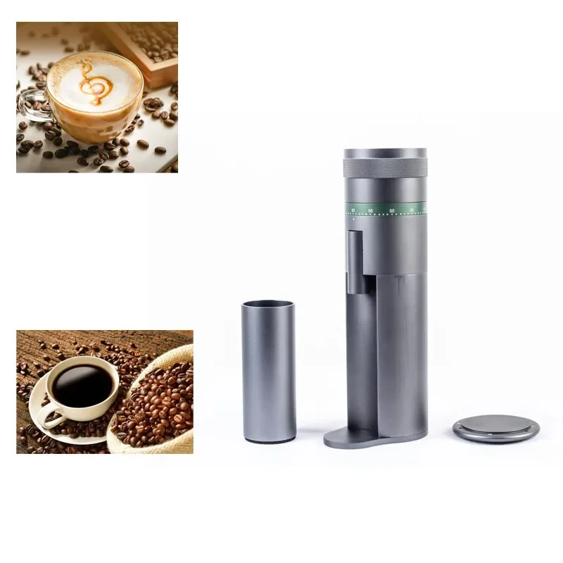 2023 New Powder Stainless Steel Blade Coffee Bean Grinder Electric Coffee Grinder Machine Black Commercial Mini Coffee Grinder