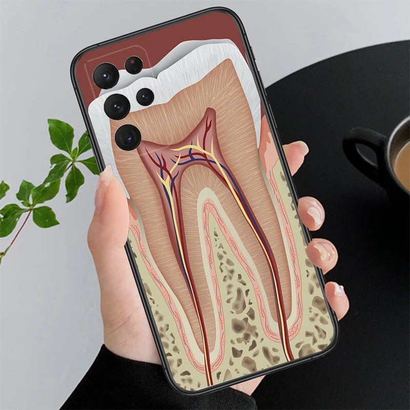 Tooth Case For Samsung A57 A37 A56 A36 A16 A06 A07 A55 A35 A15 A17 A27 A52 A34 A24 A26 A53 A54 A05 A14 A73 A25