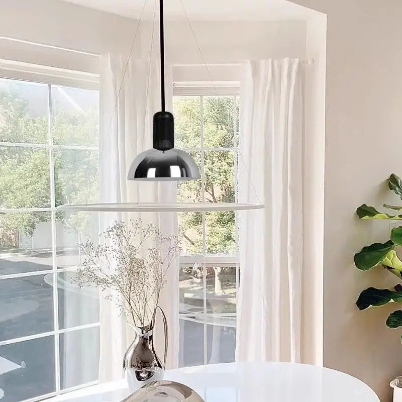 FlosFrisbi Designer Restaurant Modern Dining Table Simple UFO Bar Chandelier