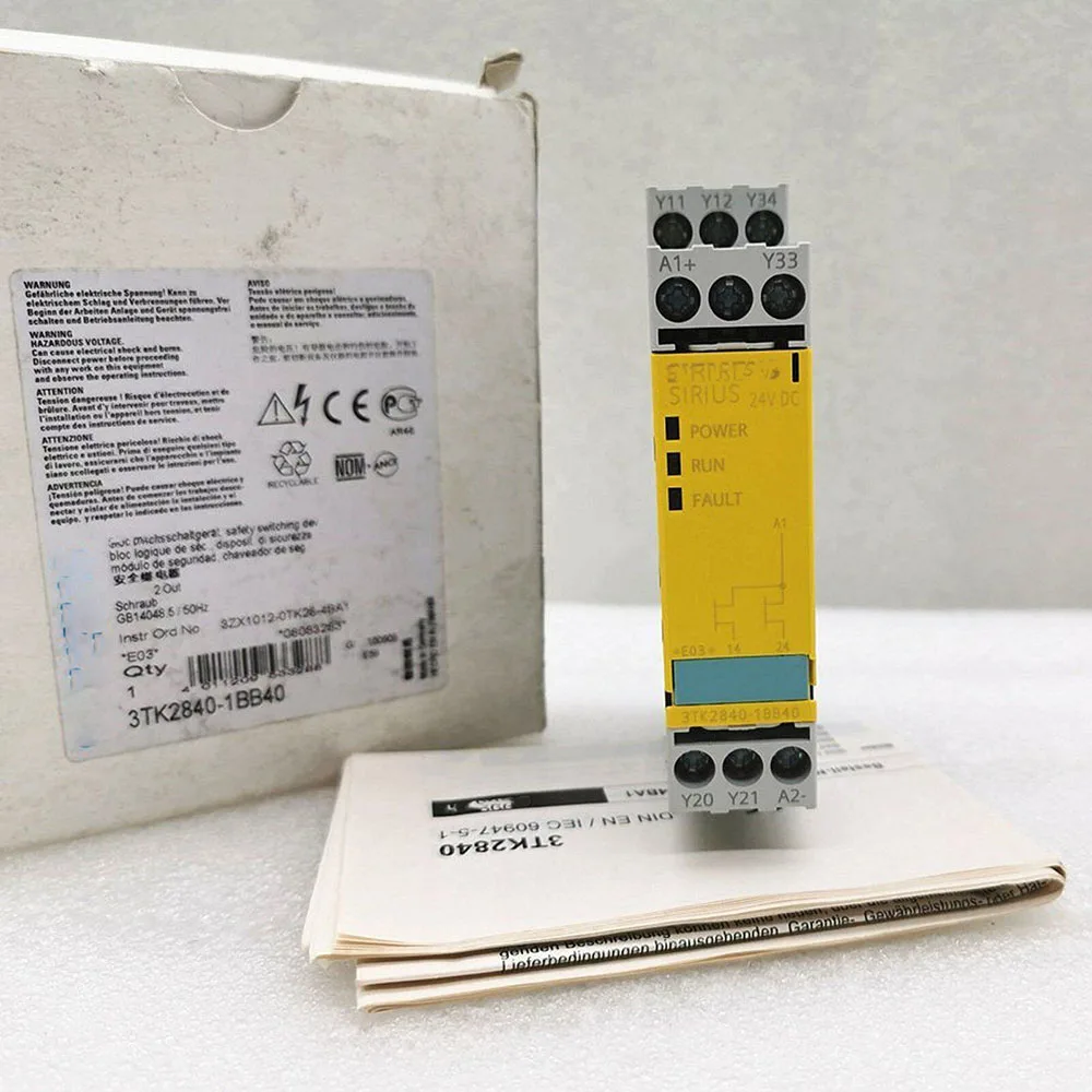 3TK2840-1BB40 3TK28401BB40 Safety Relay For SIEMENS