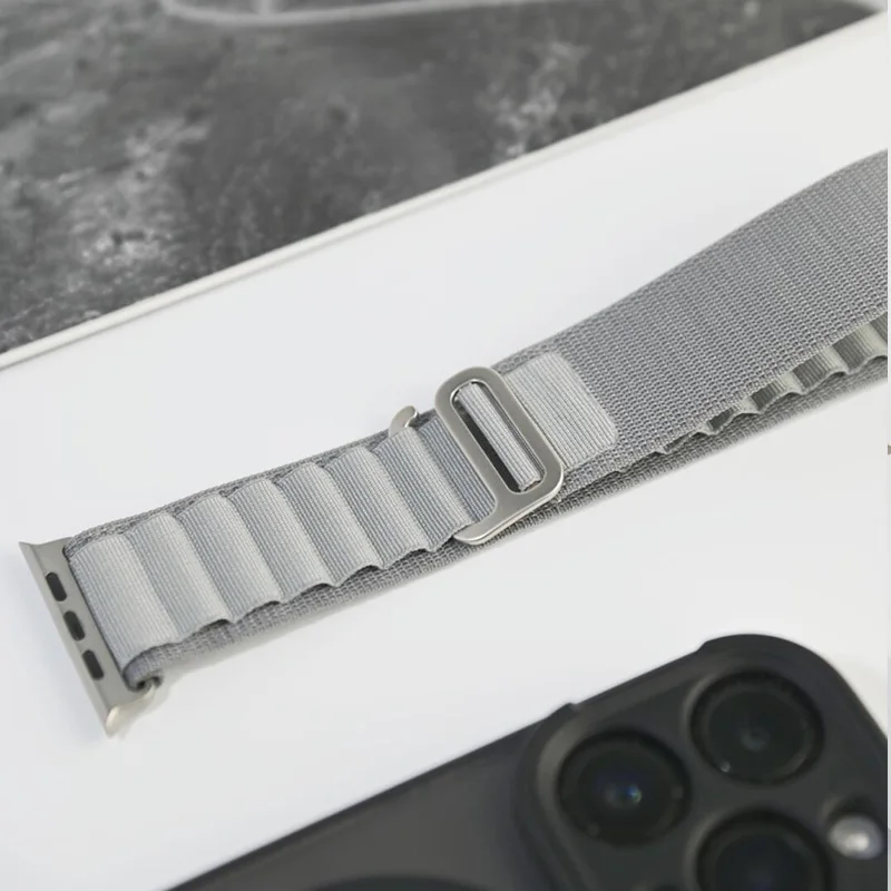 Apple Watchバンド アルパインストラップ 44mm/42mm 49mm 45mm 40mm-38-41mm 46mm ナイロンブレスレット iWatch Ultra 2 Series 10 9 5 6 7/3/4/8/SE対応