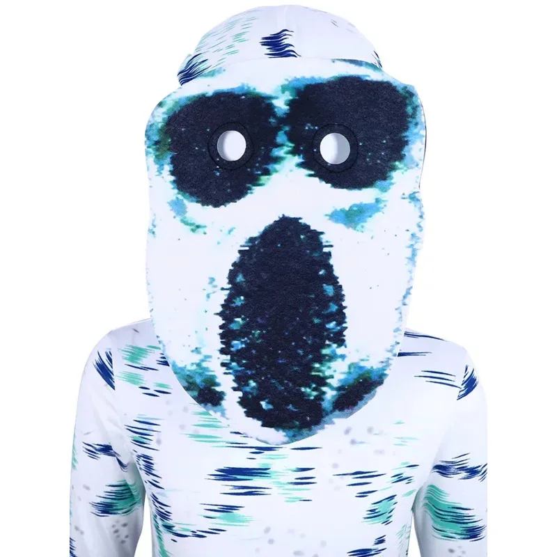 2024 New Arrival Game Doors Kids Boy Seek Cosplay Adult Family Ambush Halloween Costume Jumpsuit Hood Set