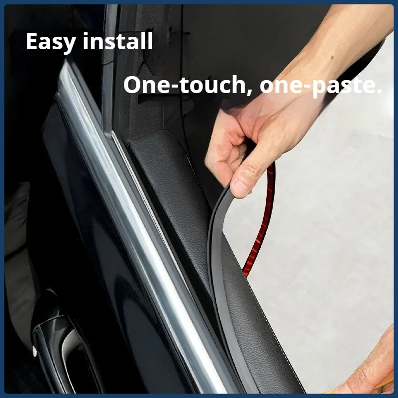 Auto Window Sealing Strip For Leapmotor B10 T03 C10 C16 C11 C01 S01 Noise Insulation Waterproof Dustproof Car Accessories