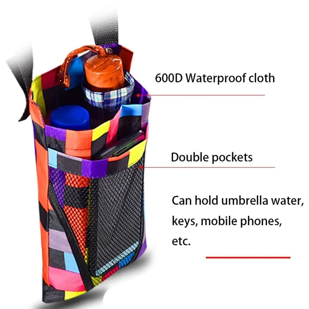 High Quality 600D Cloth Bicycle Bag Black Multicolor Waterproof Cycling Front Storage Waterproof Bike Bags