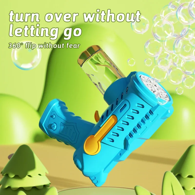 バブルガン子供のおもちゃ屋外活動親子バブルゲームおもちゃバッテリーなしバブル水