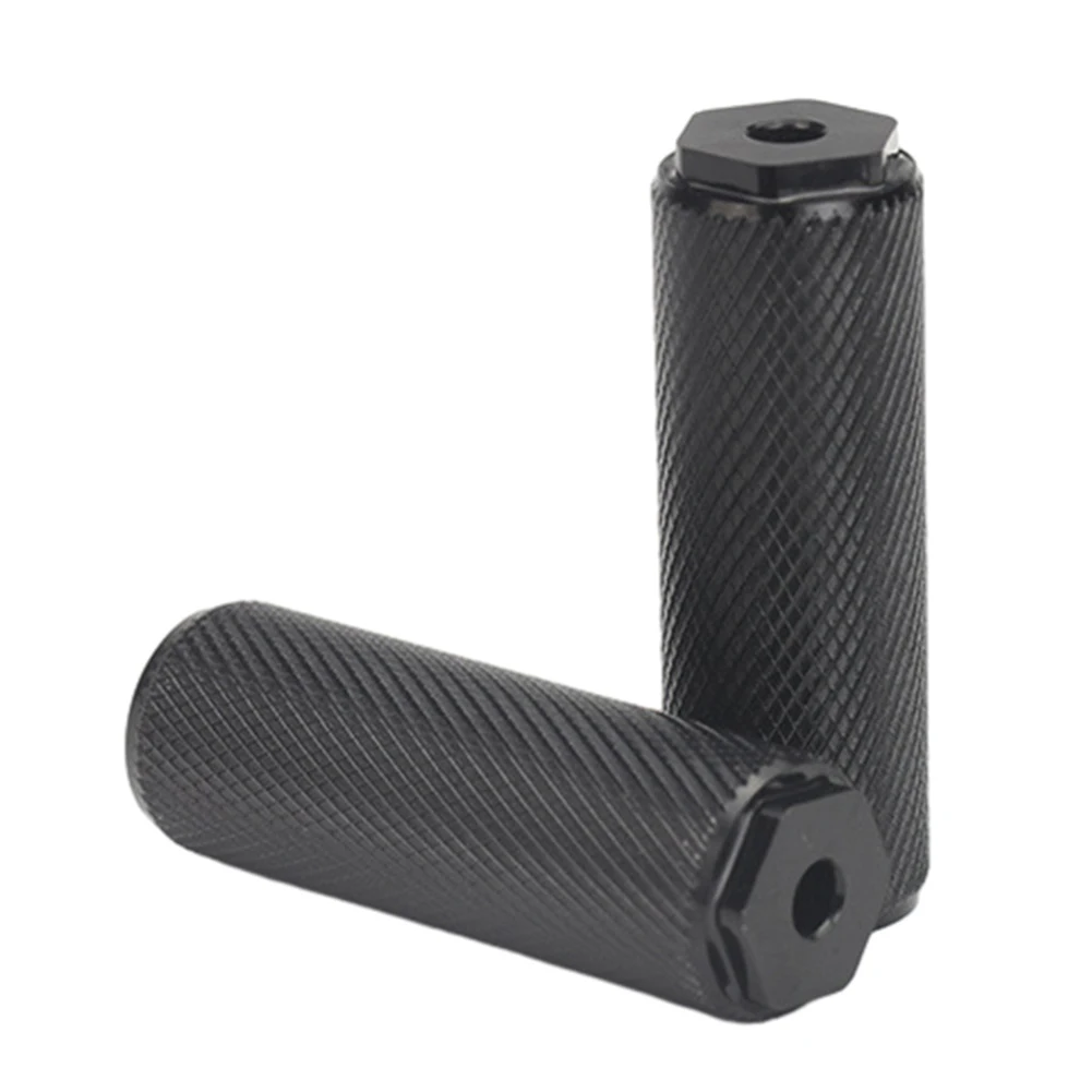 2pcs Bike Pedals Axle Foot Rests Pegs ForBMX Folding Bikes MTB Bicycle Aluminum Foot Pegs Pedals Rears Axle 5MM Bikes Parts