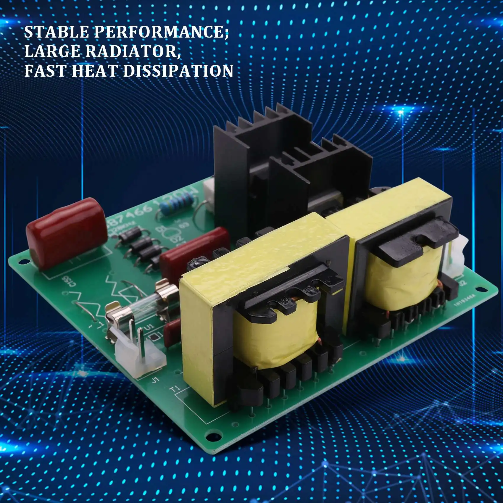 AD41-Ac 110 فولت 100 واط 40 كيلو بالموجات فوق الصوتية الأنظف قرص الطاقة مجلس + 1 قطعة 60 واط 40 كيلو محول للتنظيف بالموجات فوق الصوتية