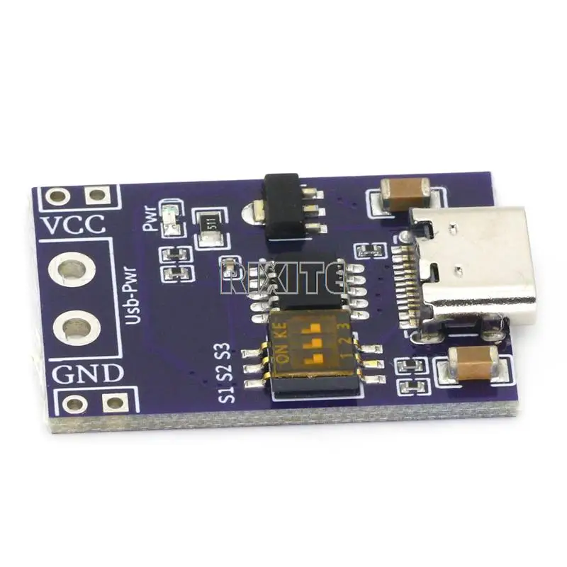 Type-c qc afc pd2.0 pd3.0 tot dc spoof scam snel opladen trigger polling detector USB-PD notebook voeding wisselbord module