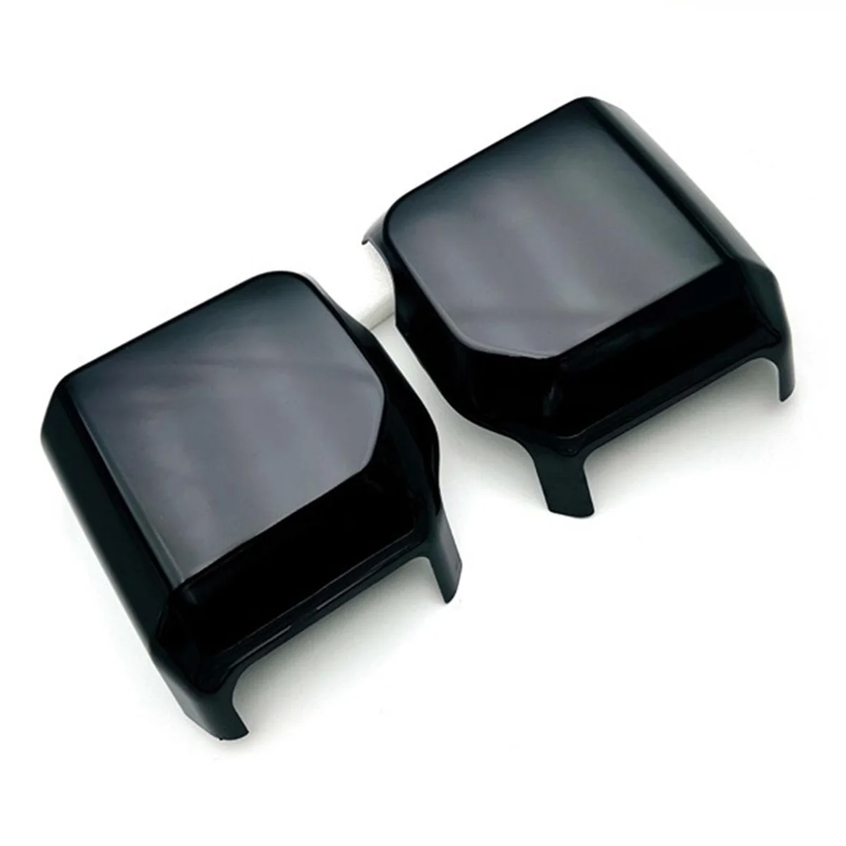 

Rear View Side Door Mirror Decorative Cover Trim Accessories Black_N29R
