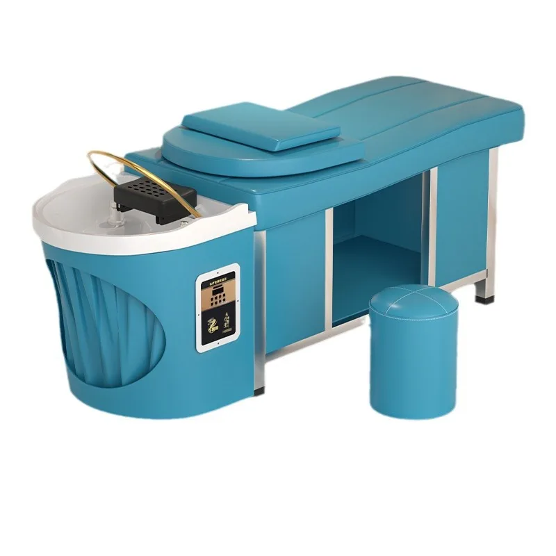 

Тайский шампунь для ухода за волосами, специальная кровать для парикмахерских и салонов красоты, для полного лежания, с функцией фумигации и поддержанием постоянной температуры