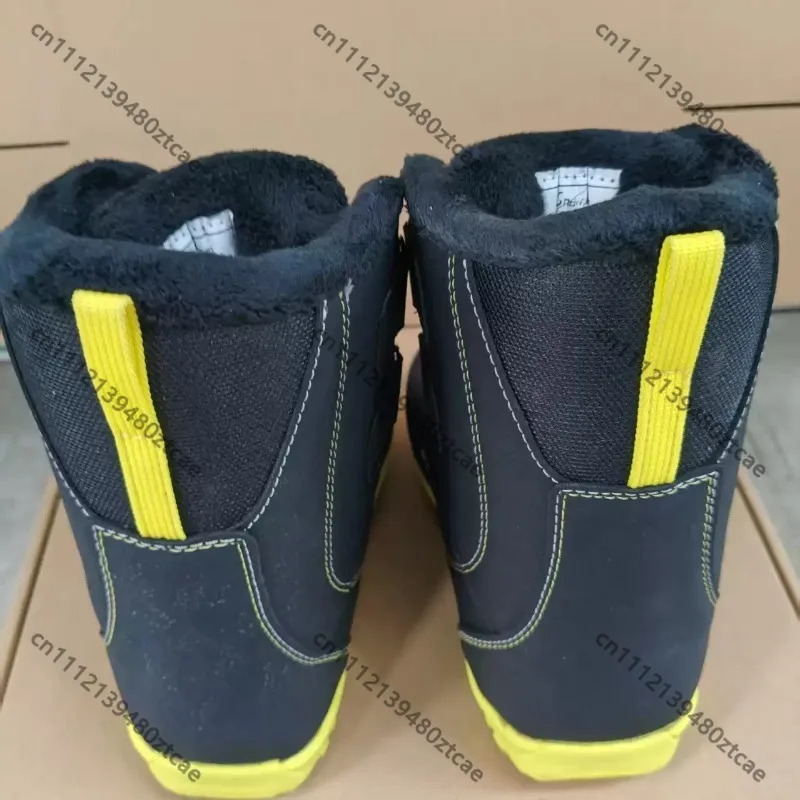 Warm Waterproof Kids Snowboard Boots, Comfortable Beginner Snow‑Shoes, Winter Outdoor Snow‑Sports Footwear For Boys & Girls