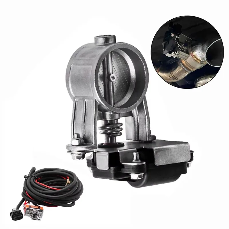 2&2.36&2.5&3.0inch Electric Exhaust Control Valve Unit With Switch Button Excellent Sealing Replacement Part In Stock