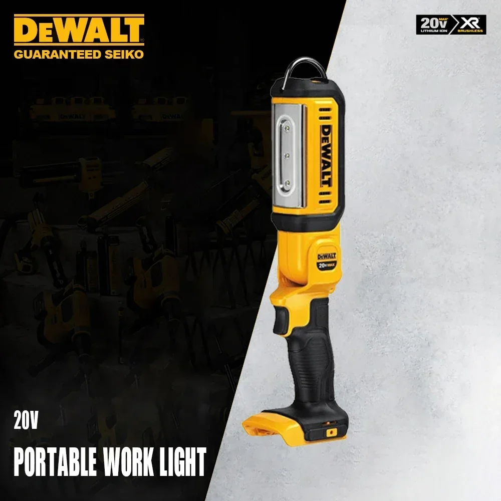 DeWALT DCL050 Cordless Portable Spotlights Working Lamp Rechargeable 20v 500lm for Work Place Universal 18v Battery Platform